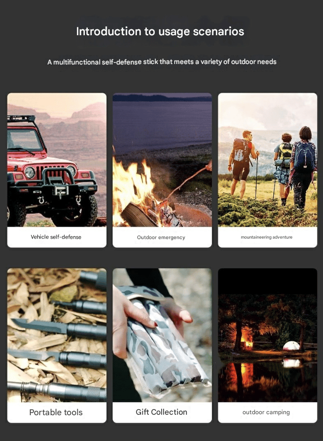 🔥Last Day Promotion 65% OFF-🔥🔥Tactical Hiking Stick-PLAWLTD