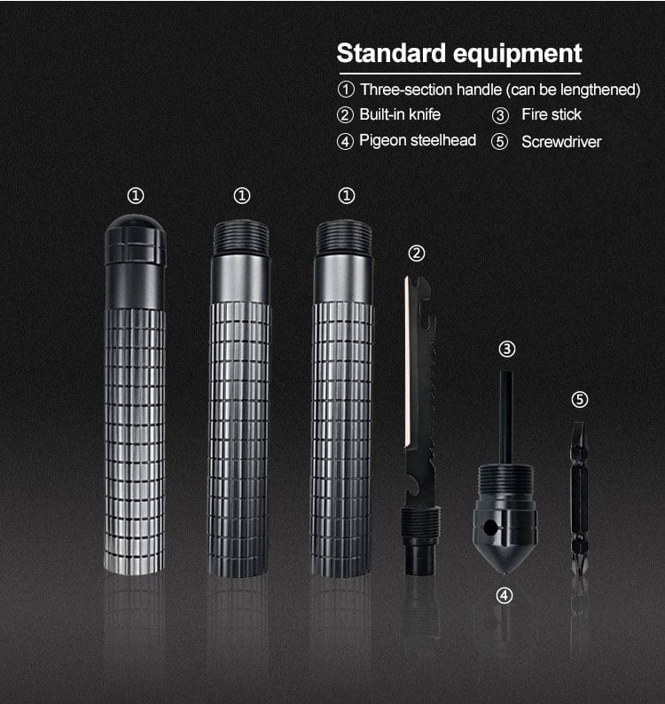 🔥Last day Sale-50% OFF-MK II Survival System Hiking Stick