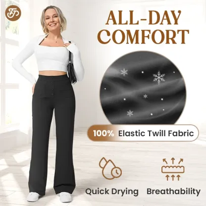 🔥LAST DAY 49% OFF - Women's Casual High Waist Stretch Pants