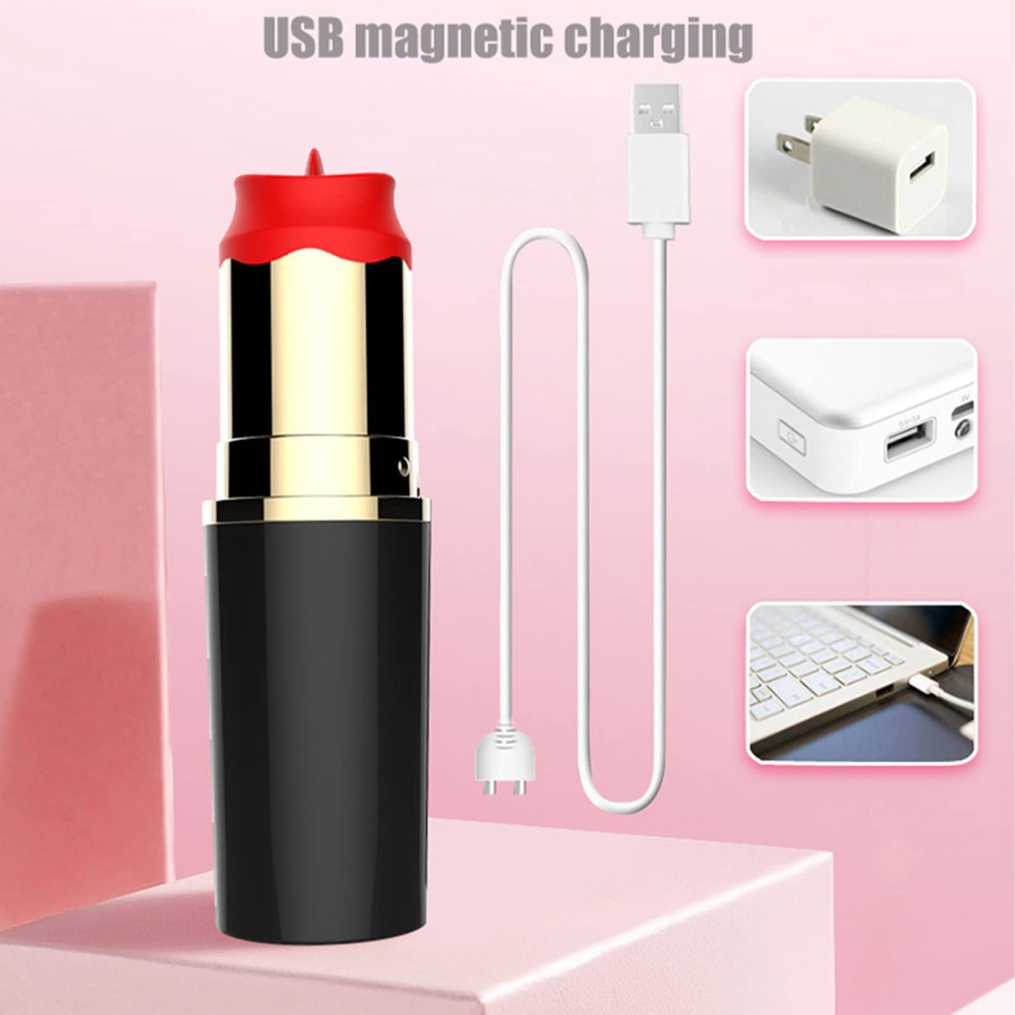 Early Mother's Day Promotion🤦‍♀️Bullet Vibrator with Lipstick Shape-PLAWLTD