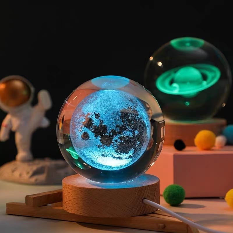 🔥3D Planet Crystal Ball