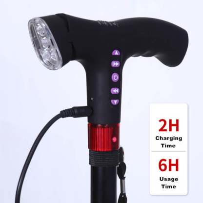 49% OFF Today Only - Smart Walking Cane With Automatic Alarm When The Elderly Fall Down-PLAWLTD