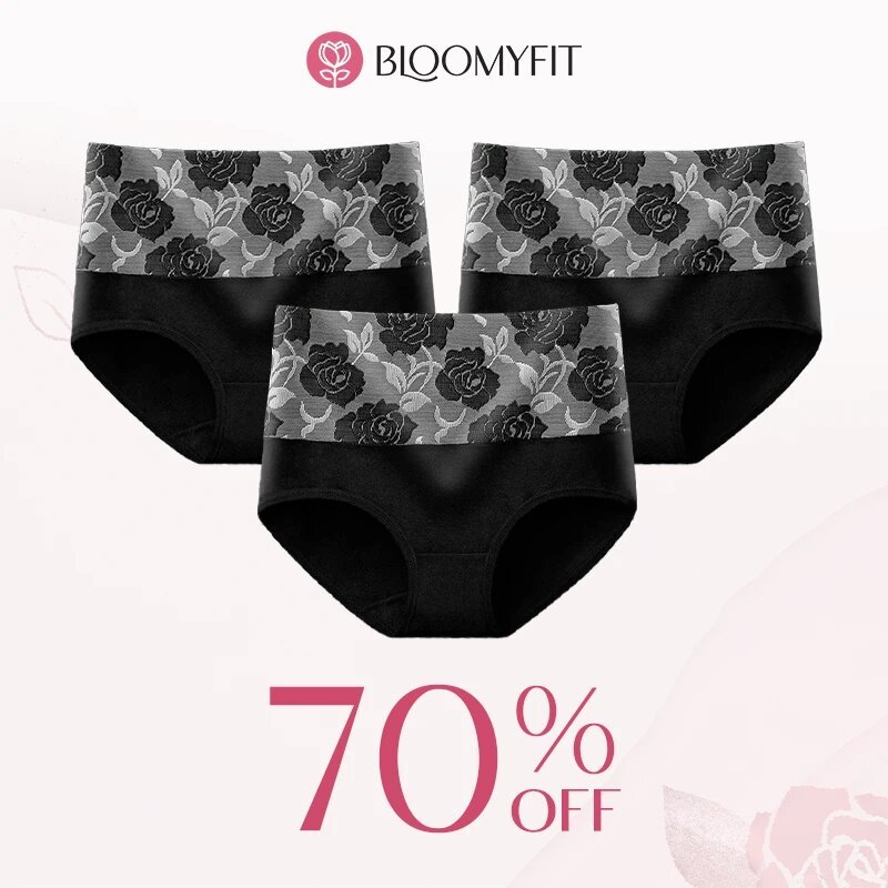 BloomyFit - High Waist Leakproof & Comfortable Panties-PLAWLTD