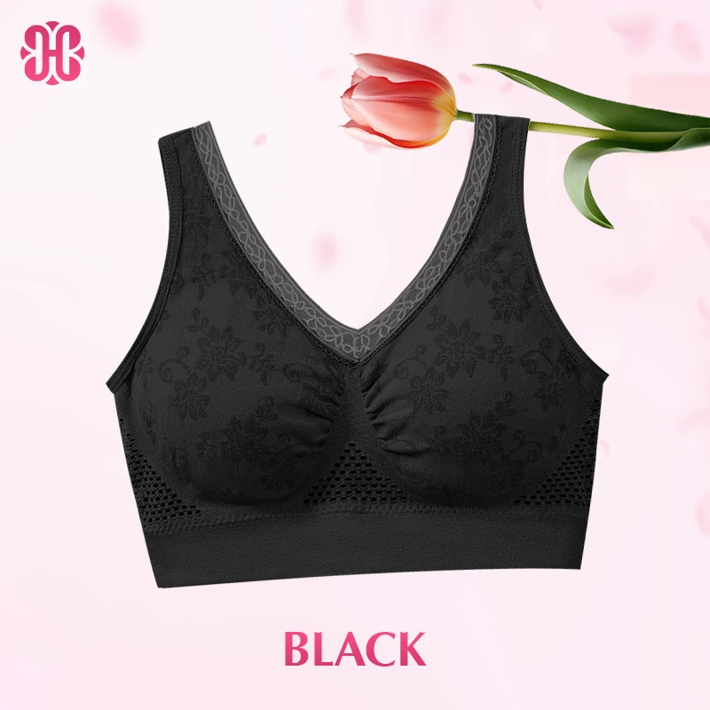 Pure Cotton Buttonless Comfy Lifting Bra