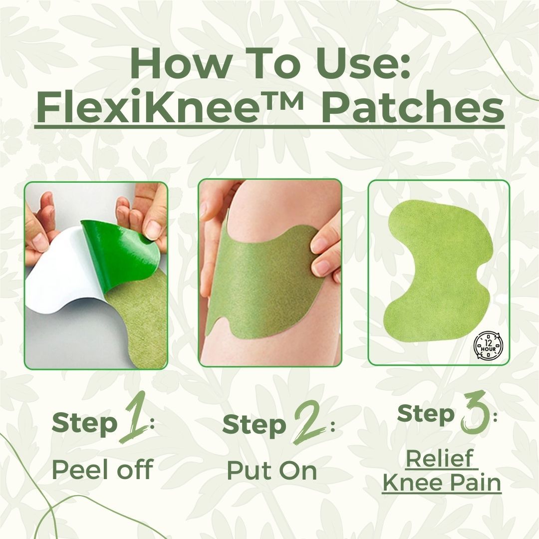 Natural Knee Pain Patches.