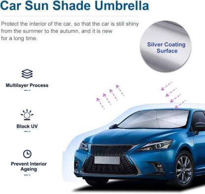 Car Sun Shade Windshield Cover Umbrella-PLAWLTD