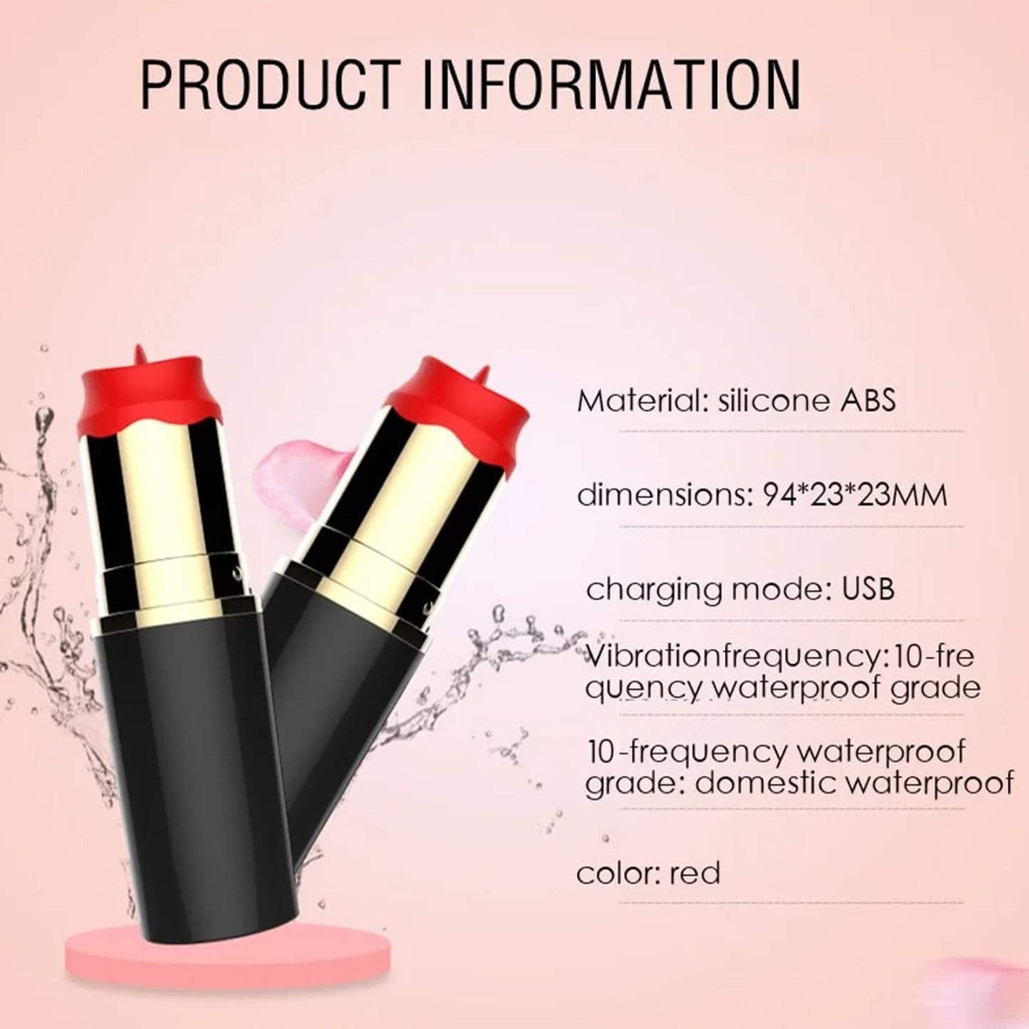 Early Mother's Day Promotion🤦‍♀️Bullet Vibrator with Lipstick Shape-PLAWLTD