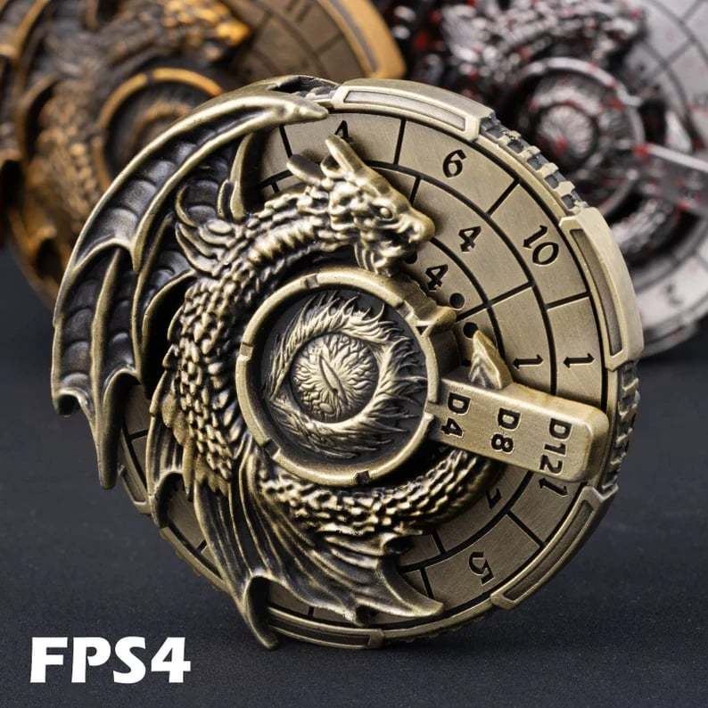 🎲2025 Newest-Metal Dragon Compass Dice🐉