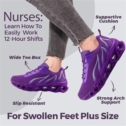 Women's Relieve Foot Pain Perfect Walking Shoes - Black-PLAWLTD