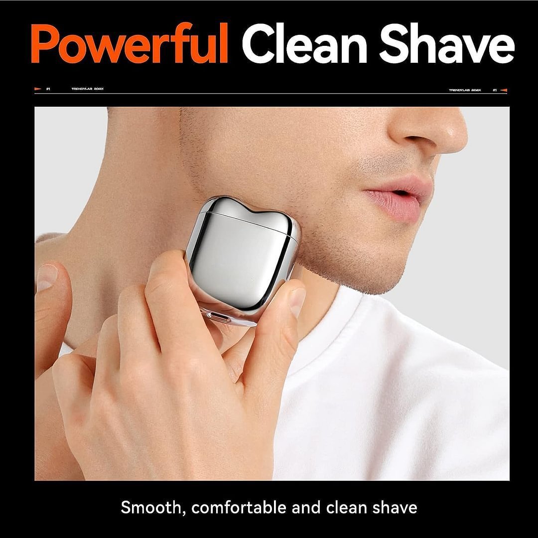 ✨HOT SALE✨ 2025 New Upgrade Pocket Shaver USB Mini Shavers for Men Rechargeable Waterproof Compact Electric Razor for Home, Car, Travel-PLAWLTD