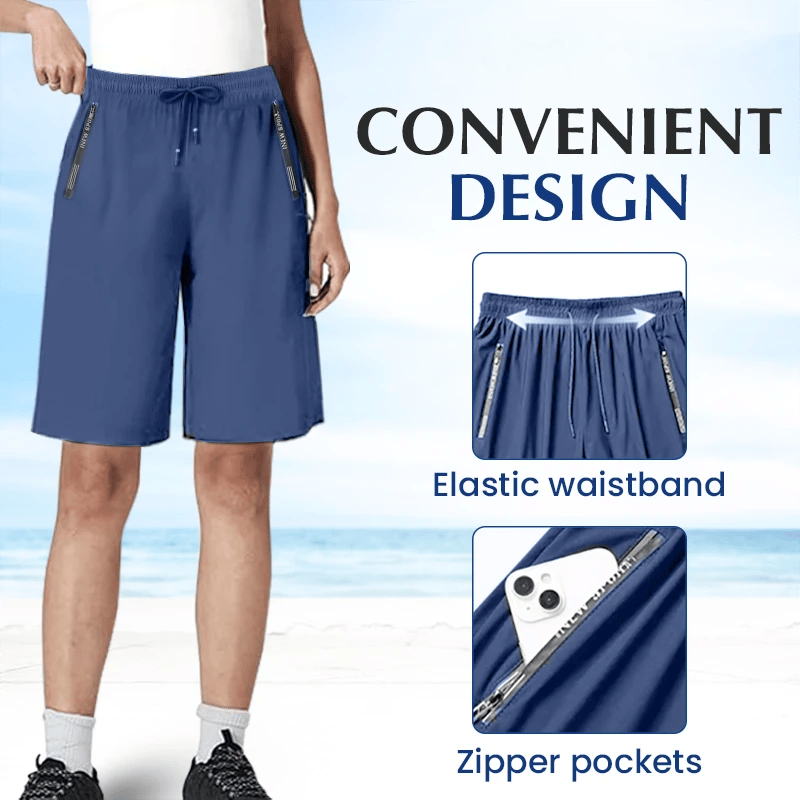 ❄️Ice Silk Quick Drying Stretch Shorts-PLAWLTD