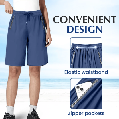 ❄️Ice Silk Quick Drying Stretch Shorts-PLAWLTD