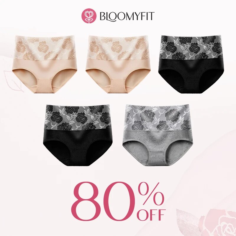 BloomyFit - High Waist Leakproof & Comfortable Panties-PLAWLTD