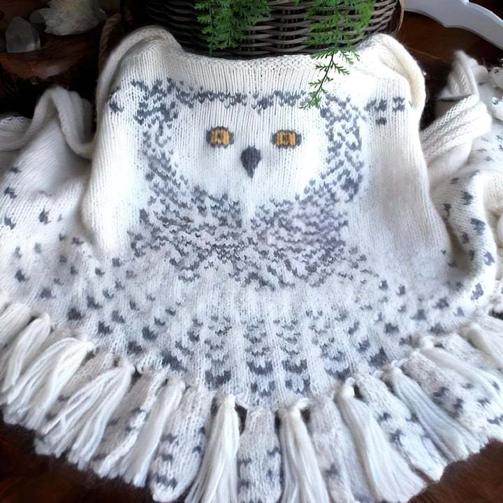 Women’s Sweater Winter Warm Scarf