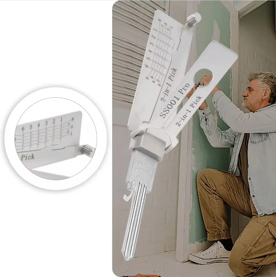 🔥This week special sales - 49% OFF🔥Stainless Steel Key Decoder-PLAWLTD