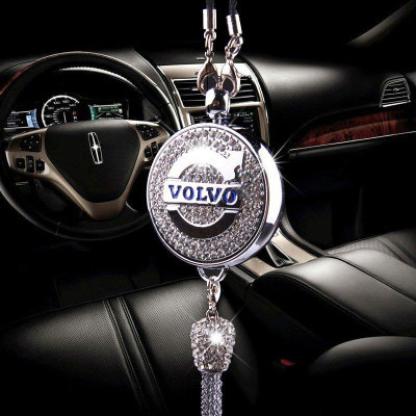 📣High-End Car Rearview Mirror Diamond-Encrusted Perfume Pendant