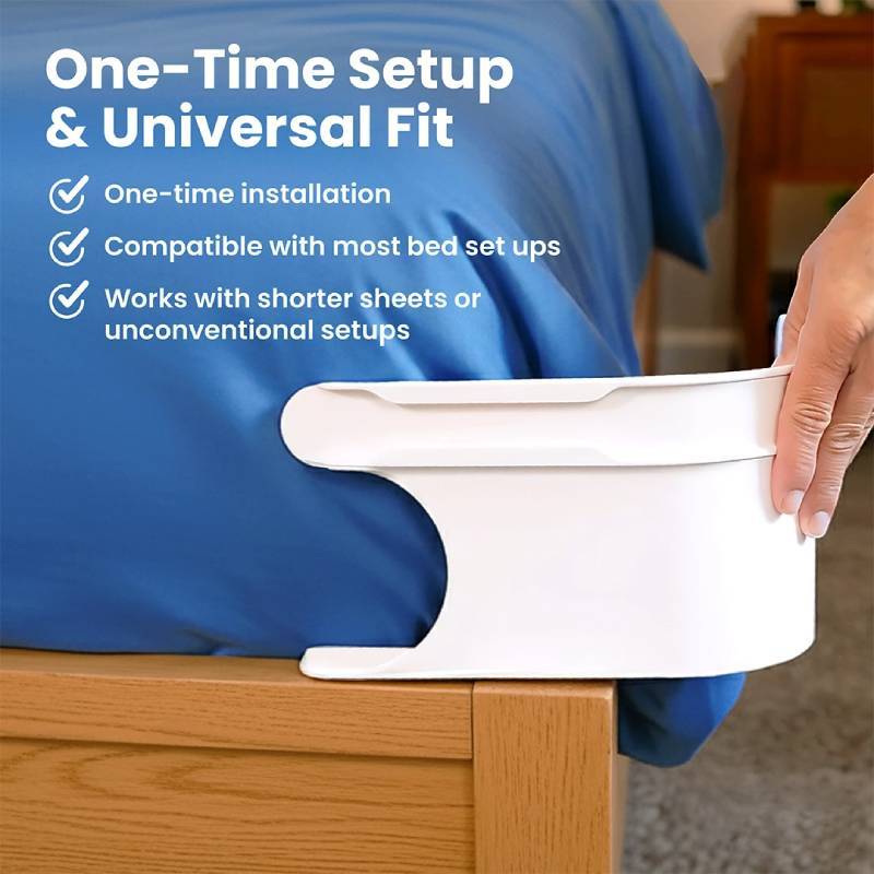 🎁Last Day 50% OFF🔥4-Pack Universal Heavy-Duty Bed Sheet Holder Strap