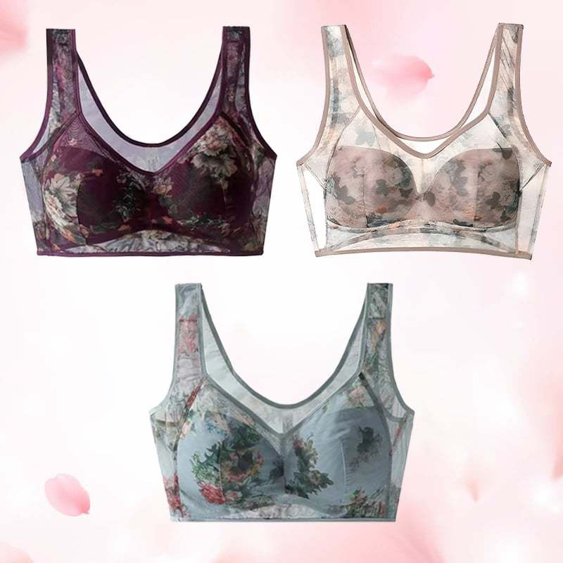 🔥FACTORY DIRECT SALE 49% OFF⏰Comfortable Lace Bra Without Buttons👍No More Sagging Breasts