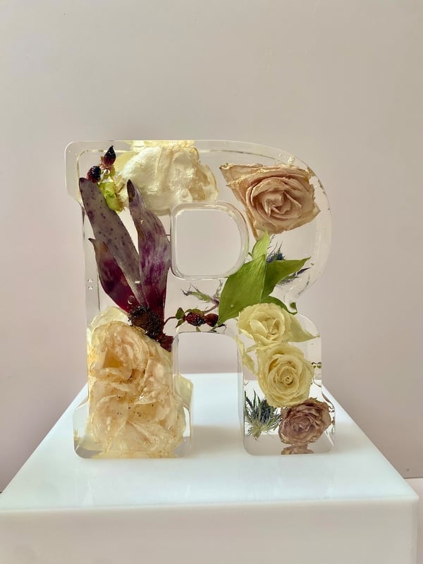 🎁Special commemoration -💟Limited Handmade 100pcs🌸Flowers Resin Night Light-PLAWLTD