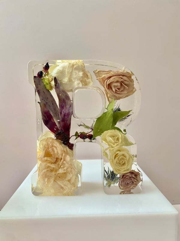 🎁Special commemoration -💟Limited Handmade 100pcs🌸Flowers Resin Night Light-PLAWLTD