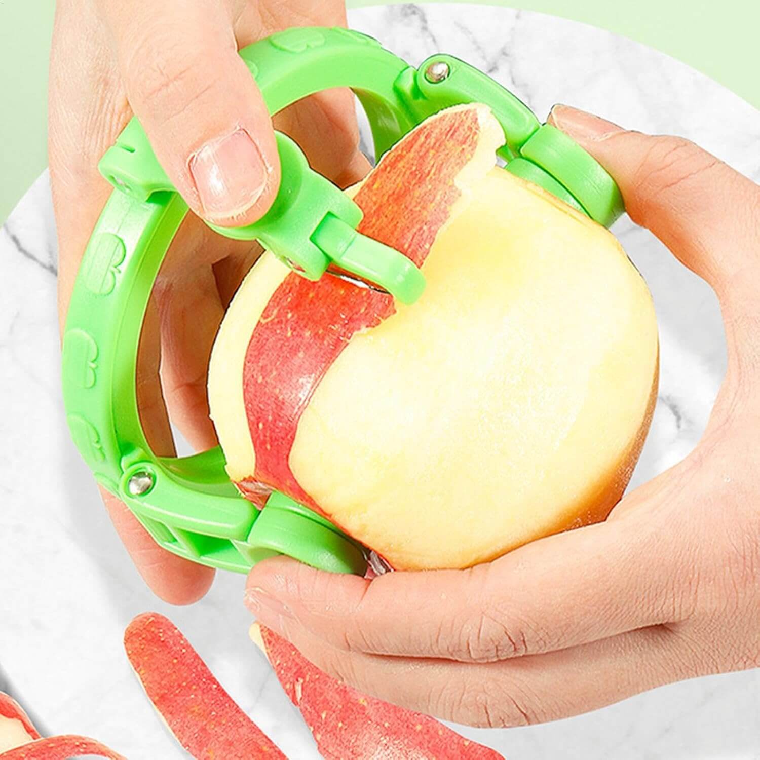 🔥2025 New🍎FoldiPeel - Fruit Rotating Quick Peeler
