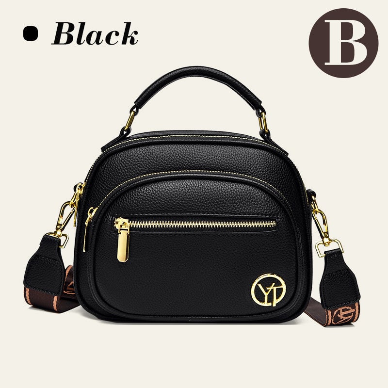 🎁Hot Sale 49% OFF⏳Classic Multifunctional Compartments Adjustable Wide Shoulder Strap PU Leather Crossbody Bag-PLAWLTD
