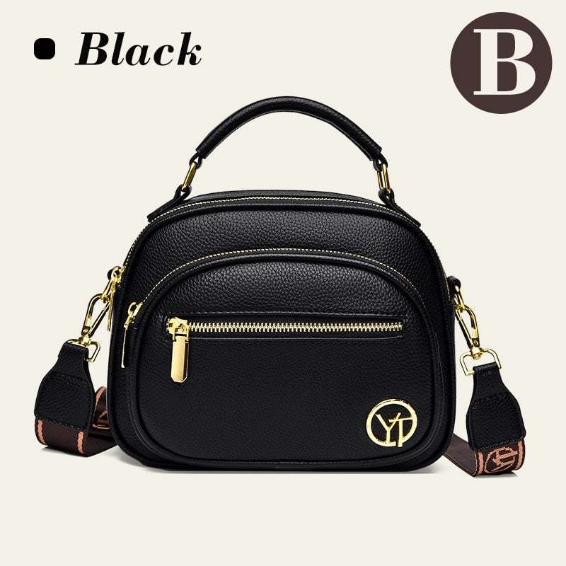🎁Hot Sale 49% OFF⏳Classic Multifunctional Compartments Adjustable Wide Shoulder Strap PU Leather Crossbody Bag-PLAWLTD