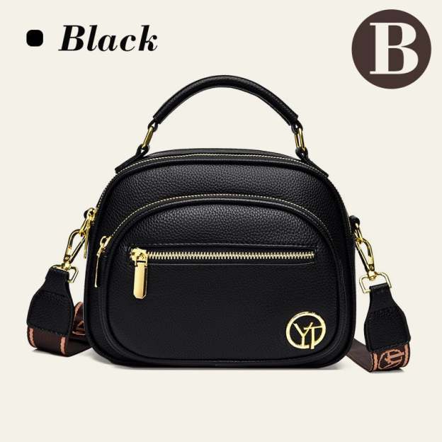 🎁Hot Sale 49% OFF⏳Classic Multifunctional Compartments Adjustable Wide Shoulder Strap PU Leather Crossbody Bag-PLAWLTD