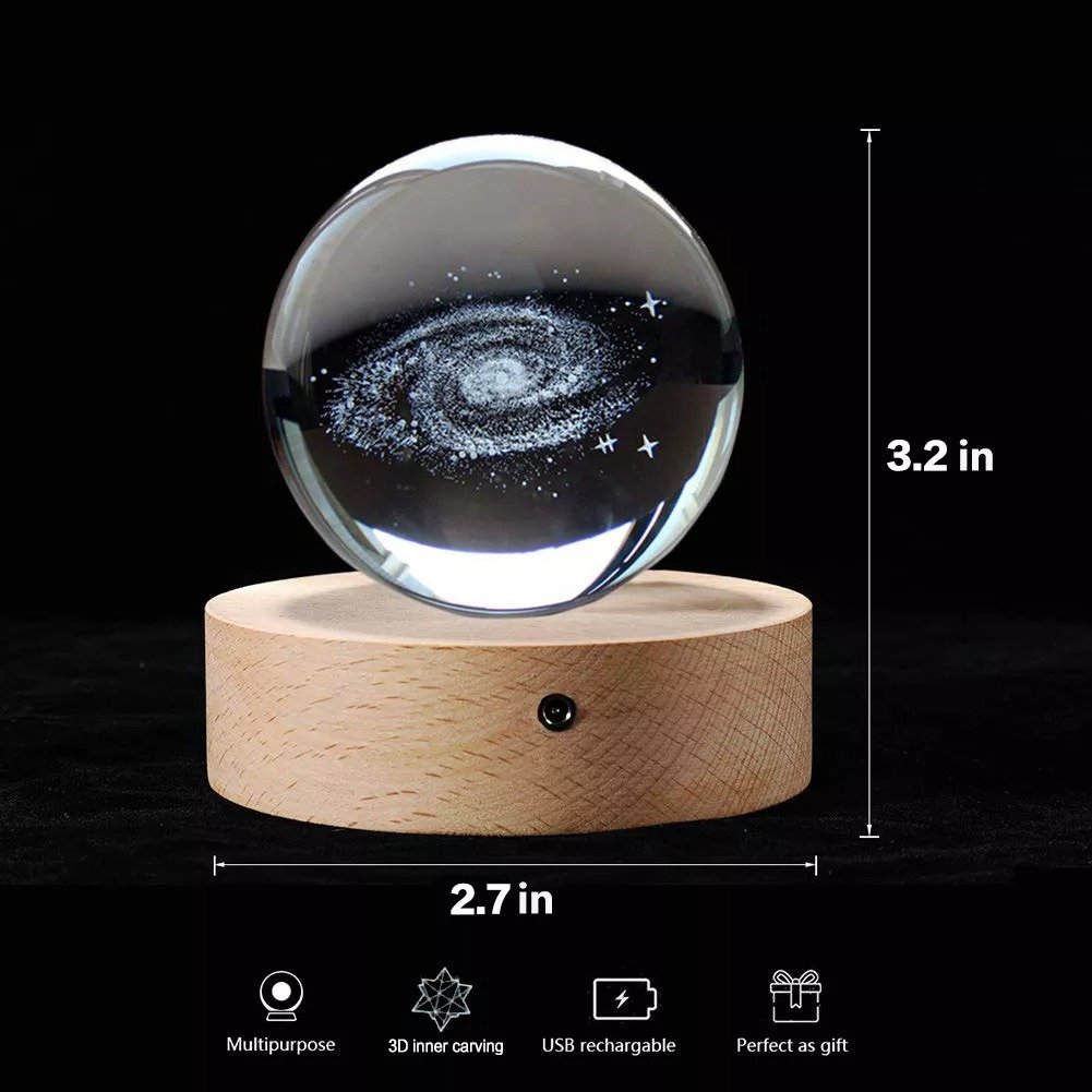 🔥HOT SALE NOW 49% OFF🎁Hot Sale - 3D Planet Crystal Ball