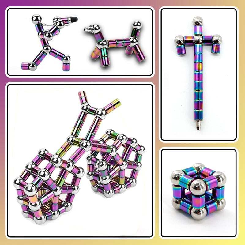 Decompression magnetic levitation multifunctional magnetic toy