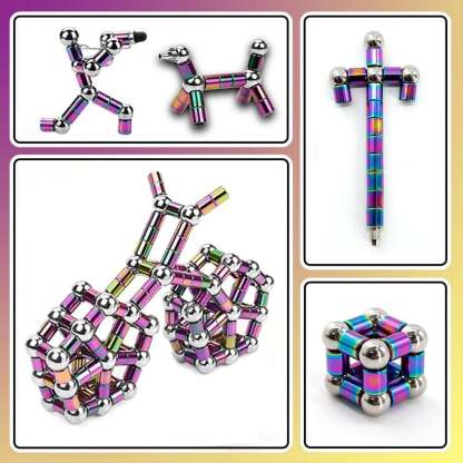 Decompression magnetic levitation multifunctional magnetic toy