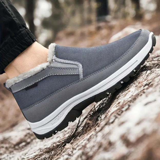 Men's Arch Support Breathable Orthopedic Loafers Lightweight Non-Slip Walking Shoes (Medical Certification)-PLAWLTD