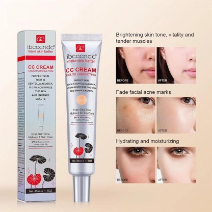 Hydrating CC Cream Foundation with Centella Asiatica-PLAWLTD