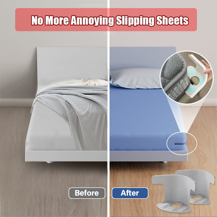 💖 Last Day 49% OFF 💖 Sheet Holders - Secure Bed Sheets Firmly in Place-PLAWLTD
