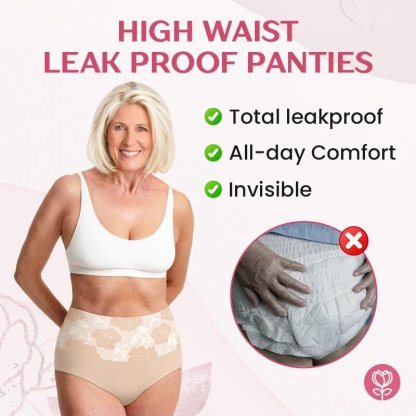 BloomyFit - High Waist Leakproof & Comfortable Panties-PLAWLTD