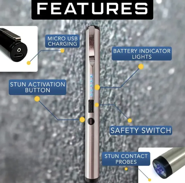 HOT SALE ⚡ SUPTRUCK DefenPro 32,000,000 Stun Pen