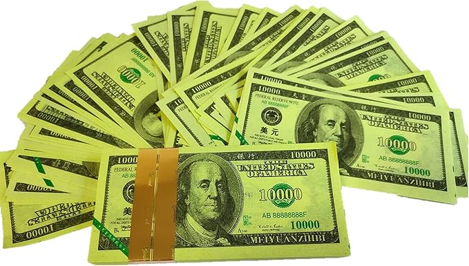 💵100Pcs Joss Paper Ancestor Money Traditional Chinese Blessing for Ancestors Hell Bank Note Ancestor Money Sacrificial Items for Tomb-Sweeping Day-PLAWLTD