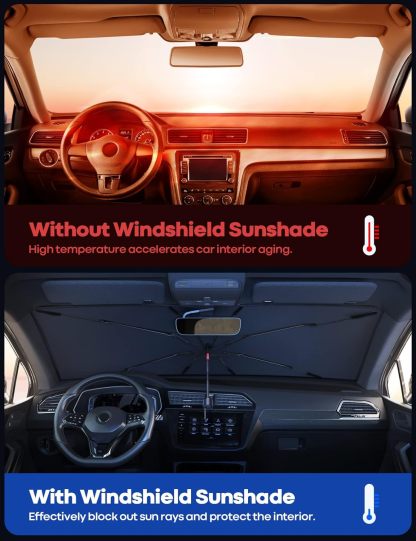 Car Sun Shade Windshield Cover Umbrella-PLAWLTD