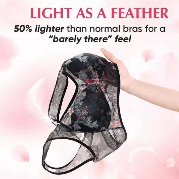  Ice Silk Lace Cooling Comfort Bra | Light as a feather