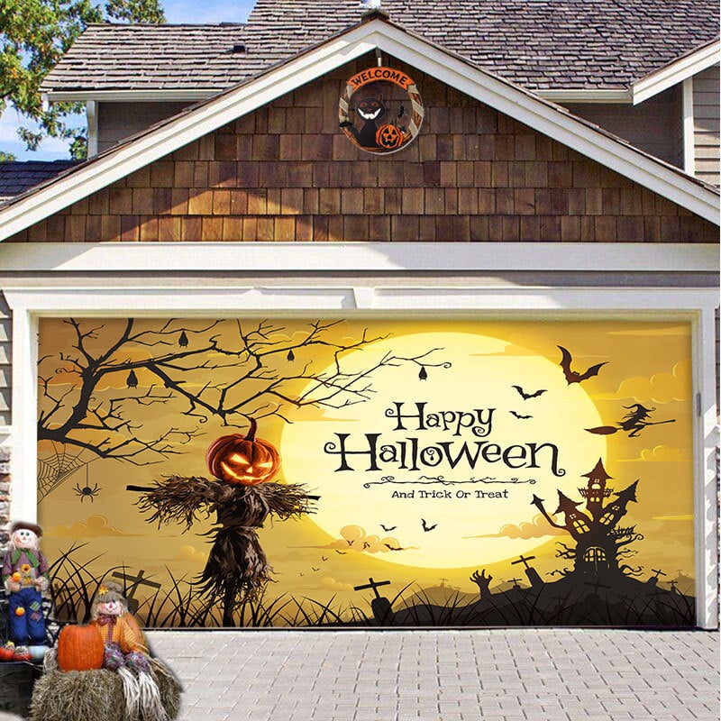 🔥Halloween Hot Sale 49% OFF⏰💖Halloween Garage Door Decoration-PLAWLTD