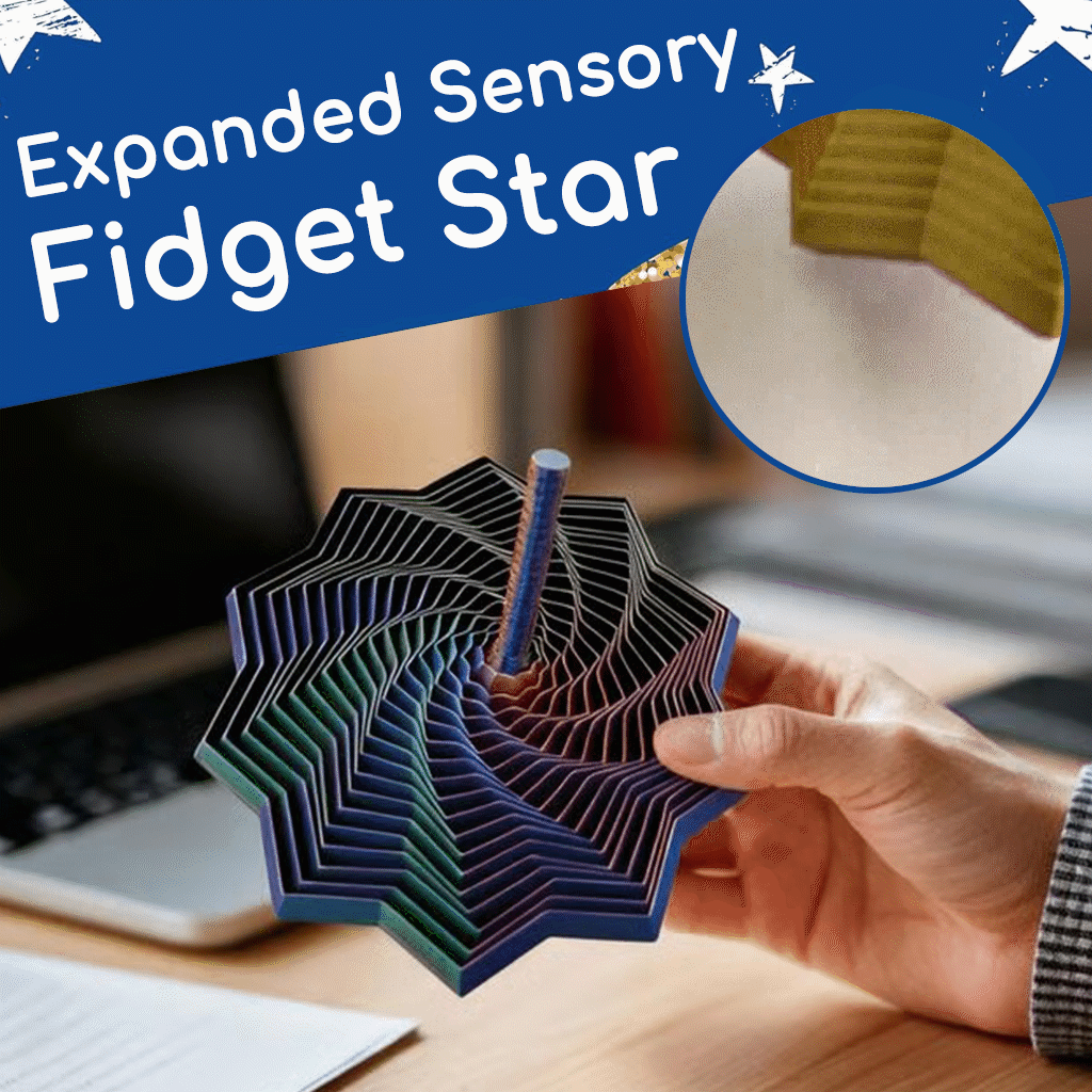 Buy 1 Get 1 Free✨2025 Premium 3D Printed Sensory Fidget Star