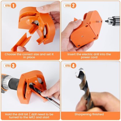 🛠️Multi-Function Drill Bit Sharpener