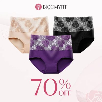 BloomyFit - High Waist Leakproof & Comfortable Panties-PLAWLTD