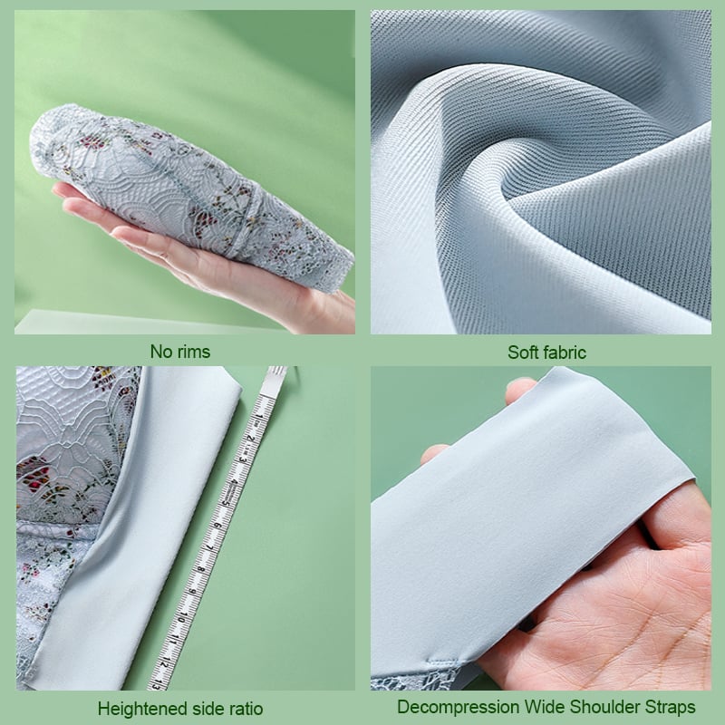 (🔥HOT SALE NOW 50% OFF)❤️Plus Size Seamless Push Up Wireless Bra