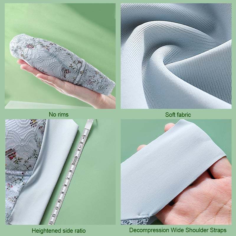 (🔥HOT SALE NOW 50% OFF)❤️Plus Size Seamless Push Up Wireless Bra