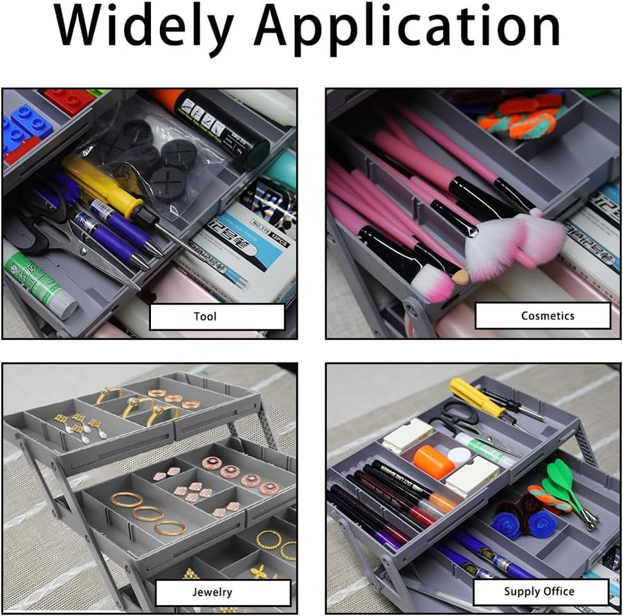 🔥Hot Sale 54% OFF👍Multi-Level Smart Drawer Organizer