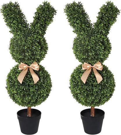🐇Spring Sales - 50CM Outdoor Artificial Turf Bunny-Shaped Topiary Tree(FREE SHIPPING)-PLAWLTD