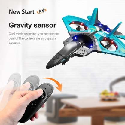 🎁2025 HOT SALE - 70% OFF🎁 V17 Jet Fighter Stunt RC Airplane ✈️