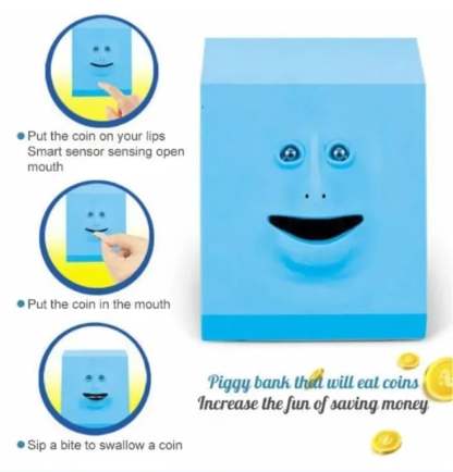 🔥2024 HOT SALE 49% OFF - Coin Eating Face Bank🔥