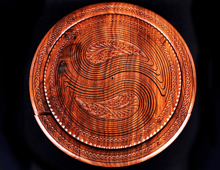 Early New Year sales🎁-Handmade wood carving fruit plate